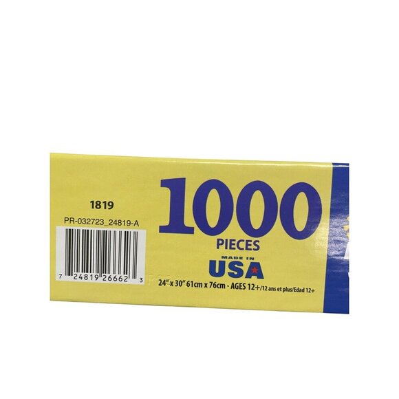 White Mountain 1000-Piece Jigsaw Puzzle Botanical Library Artist Catherine Klein - Picture 2 of 3